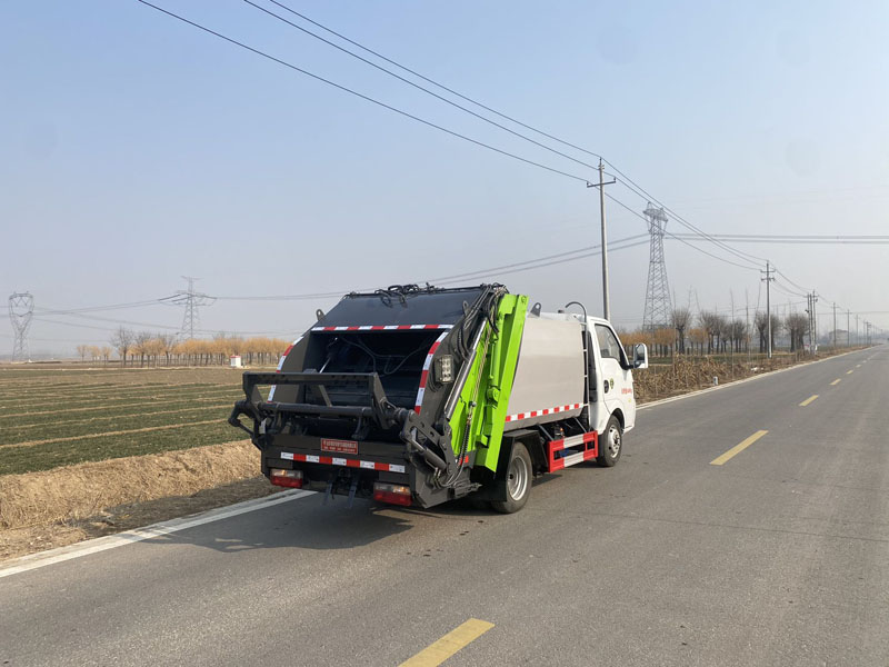 4立方壓縮式垃圾車（藍牌標準）