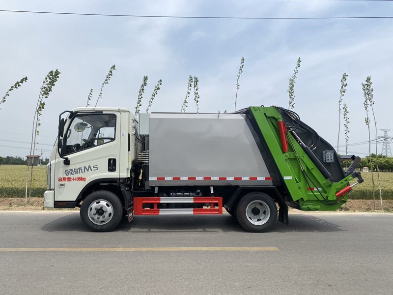 5立方壓縮式垃圾車(藍(lán)牌標(biāo)準(zhǔn))