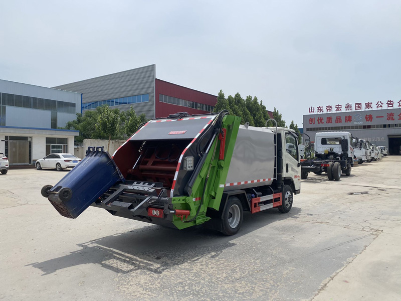 5立方壓縮式垃圾車(藍(lán)牌標(biāo)準(zhǔn))